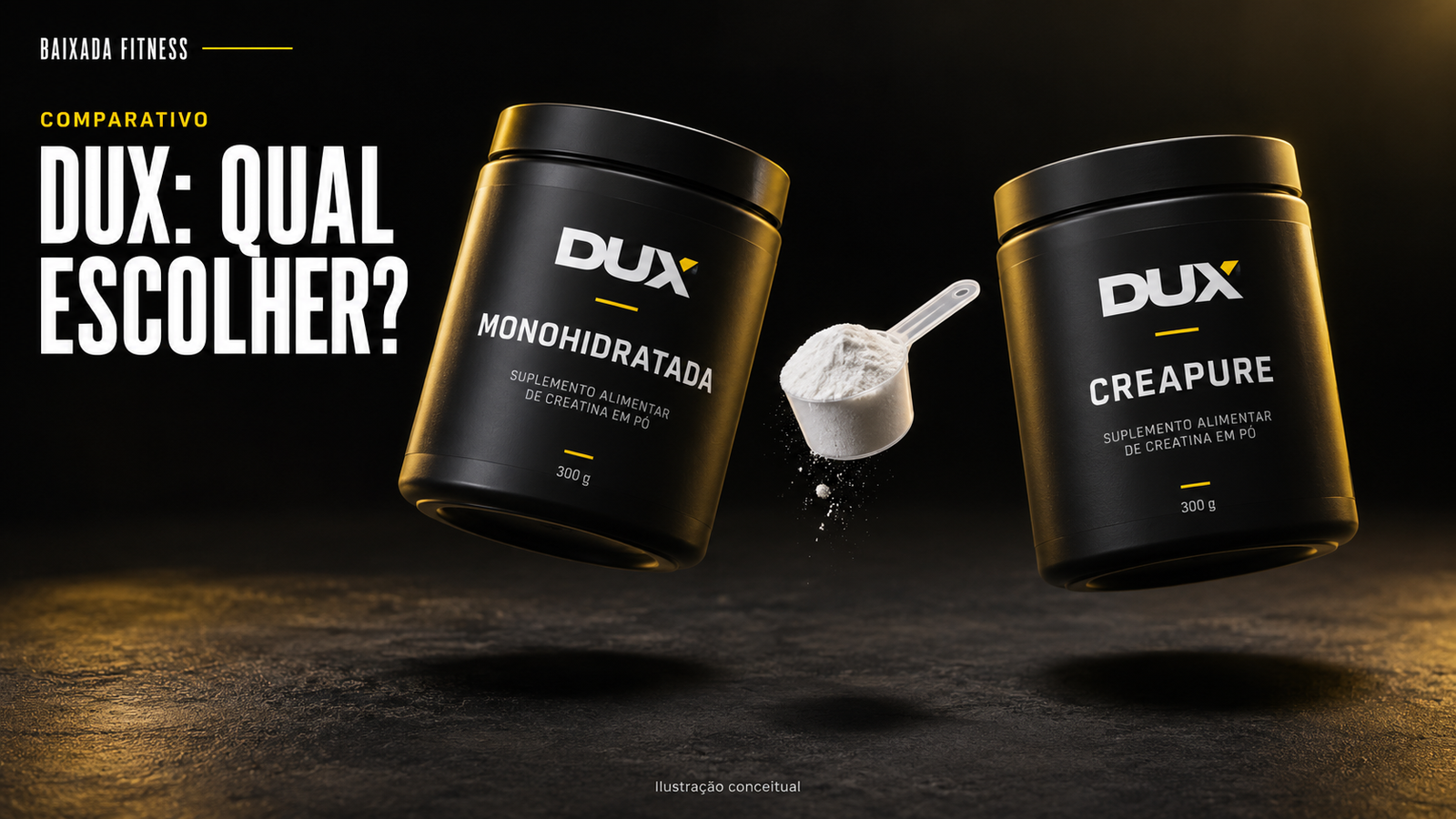 Leia mais sobre o artigo Creatina DUX Monohidratada x DUX Creapure: qual comprar?