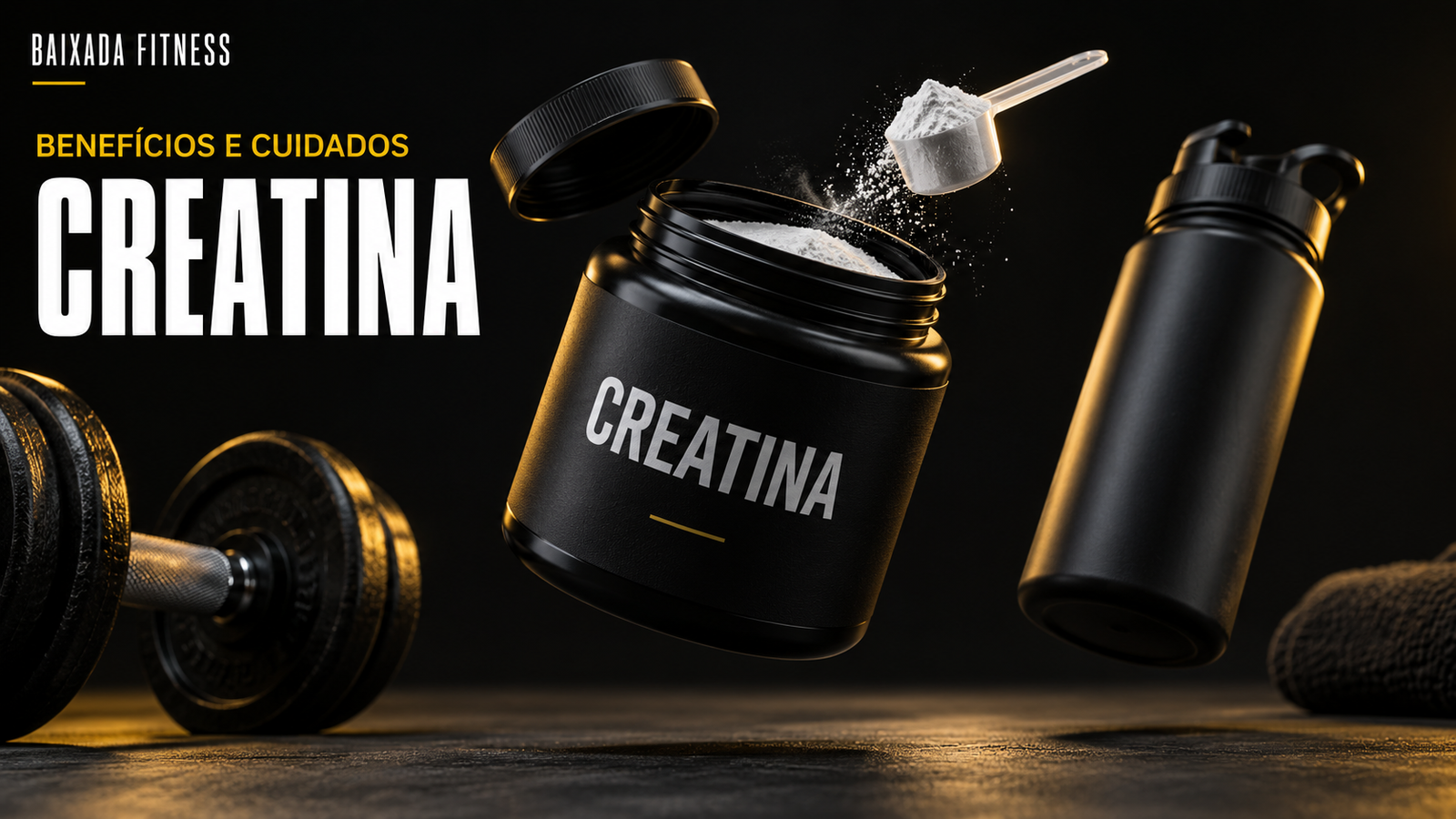 Leia mais sobre o artigo Creatina: 7 benefícios, como tomar e o que você precisa saber