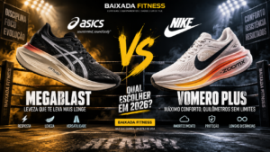 ASICS x Nike: comparativo