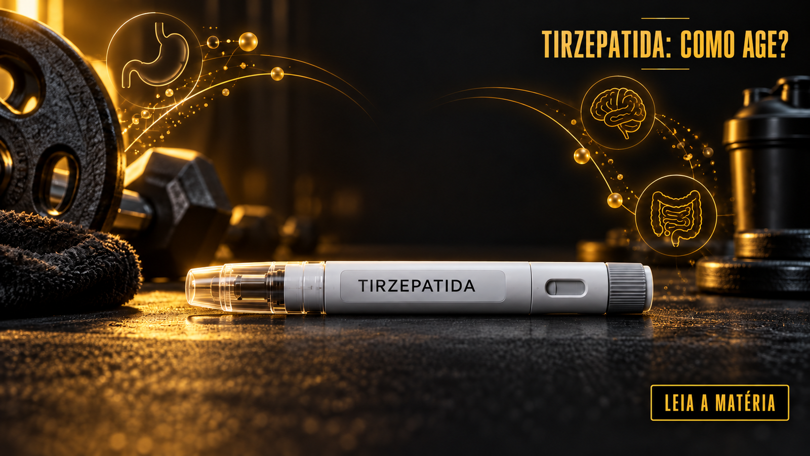 Leia mais sobre o artigo Tirzepatida: como funciona a ação GIP e GLP-1 e o que saber antes de usar